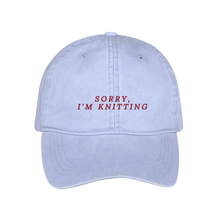 Lade das Bild in den Galerie-Viewer, Cap | Sorry, I'm Knitting