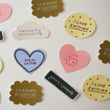 Lade das Bild in den Galerie-Viewer, Sticker | Live, laugh, let me knit