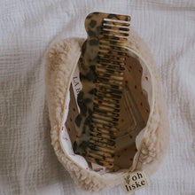 Lade das Bild in den Galerie-Viewer, Kosmetiktasche Teddy, braun