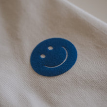 Lade das Bild in den Galerie-Viewer, Bügelbild | Smiley - blue