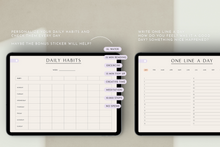 Lade das Bild in den Galerie-Viewer, Self Care Planner - Digital Planner ENG