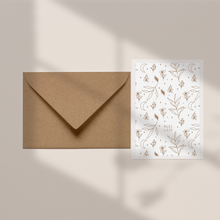 Lade das Bild in den Galerie-Viewer, Klappkarte mit Umschlag | Alles Liebe