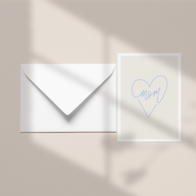 Lade das Bild in den Galerie-Viewer, Klappkarte mit Umschlag | MOM