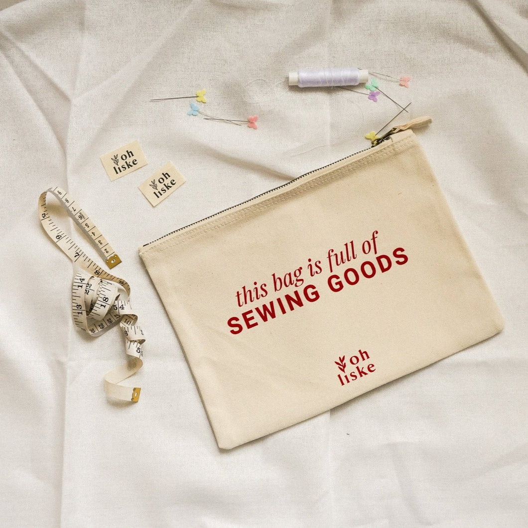 Sewing Goods Pouch | natur