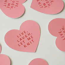 Lade das Bild in den Galerie-Viewer, Sticker | Live, laugh, let me knit
