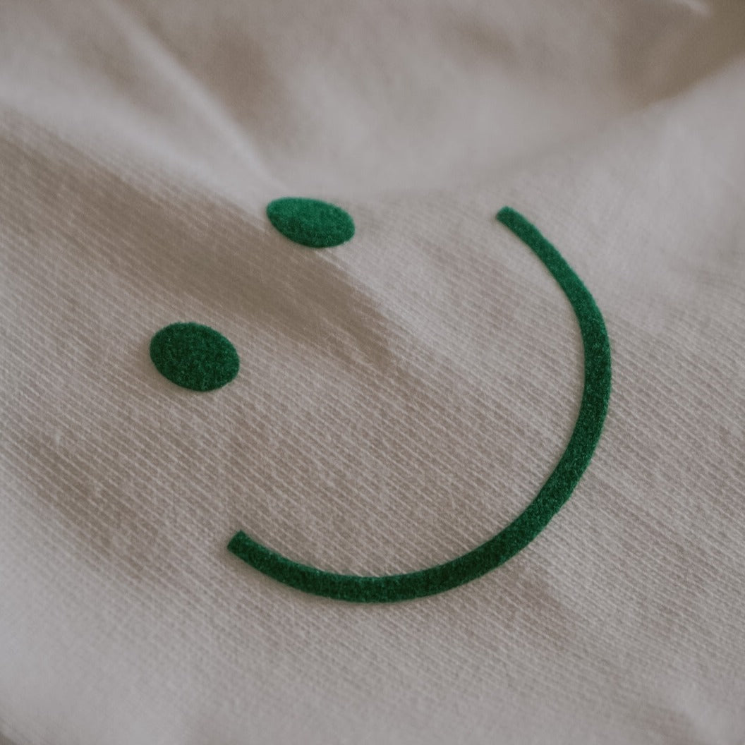 Bügelbild | Smiley Face - green